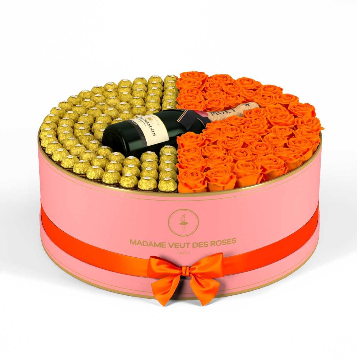 Rond Luxe - Roses éternelles - Madame Veut Des Roses