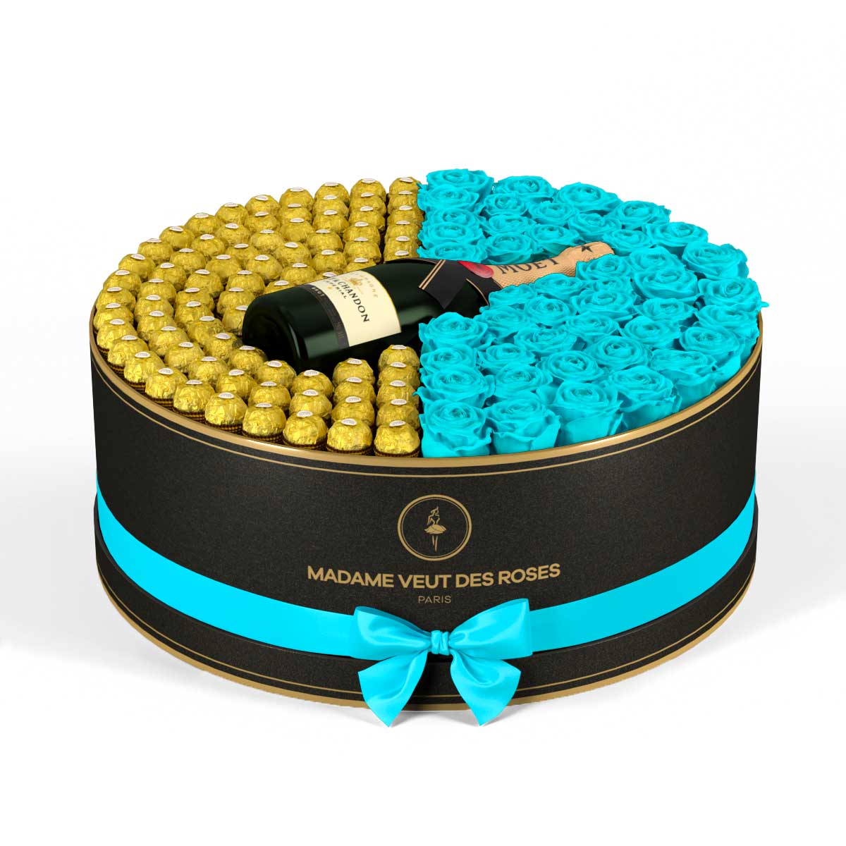 Rond Luxe - Roses éternelles - Madame Veut Des Roses