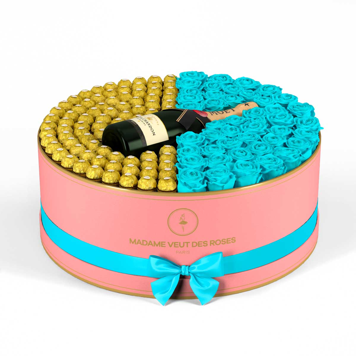 Rond Luxe - Roses éternelles - Madame Veut Des Roses