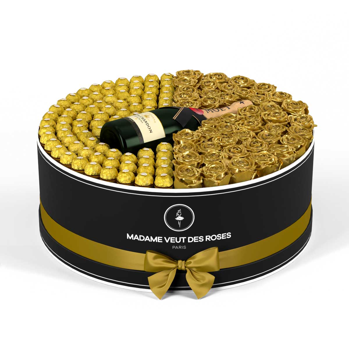 Rond Luxe - Roses éternelles - Madame Veut Des Roses