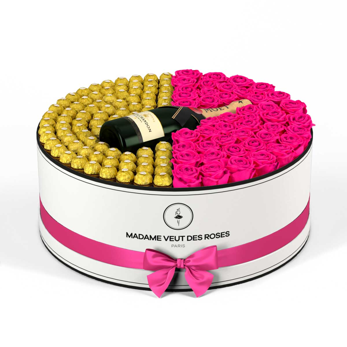 Rond Luxe - Roses éternelles - Madame Veut Des Roses