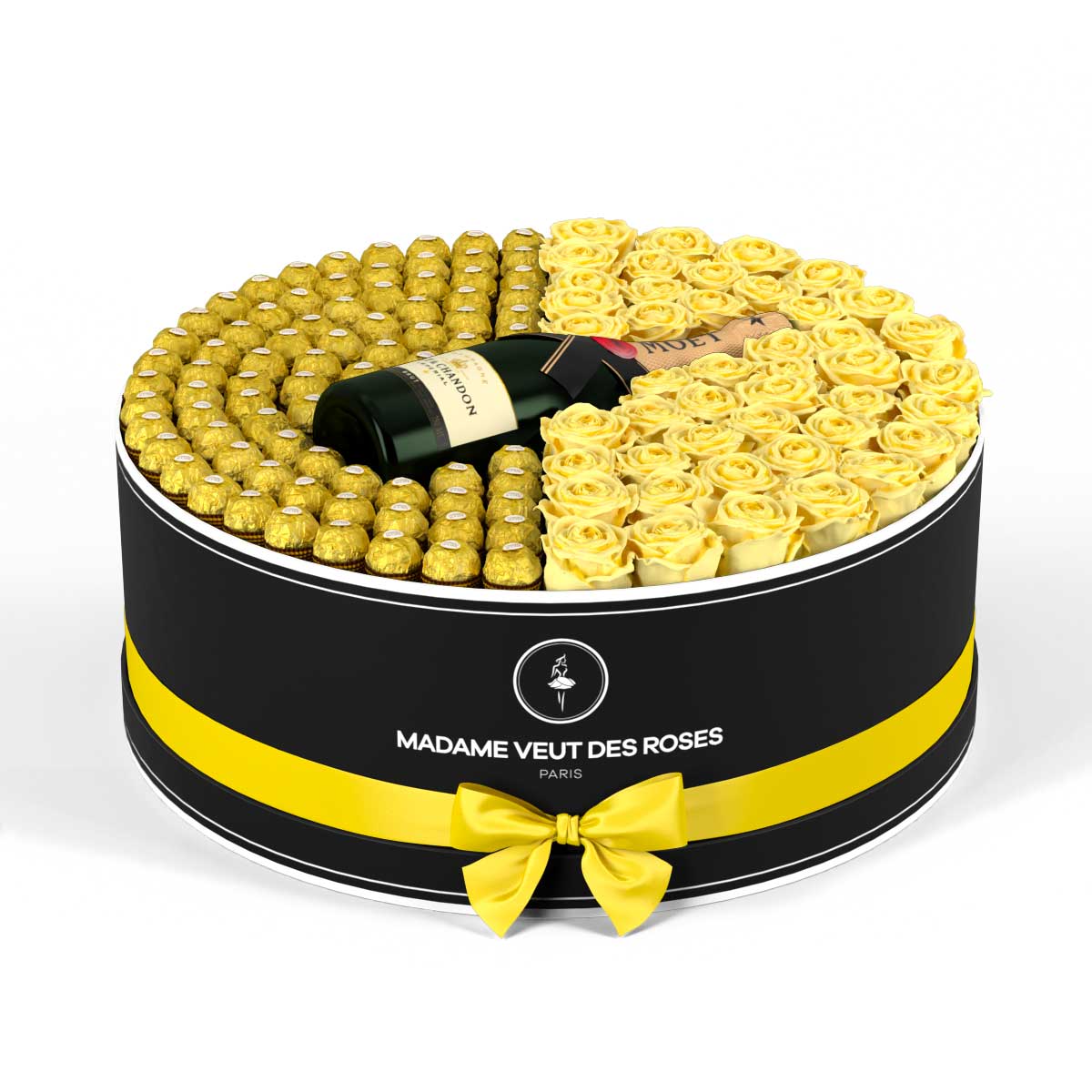 Rond Luxe - Roses éternelles - Madame Veut Des Roses