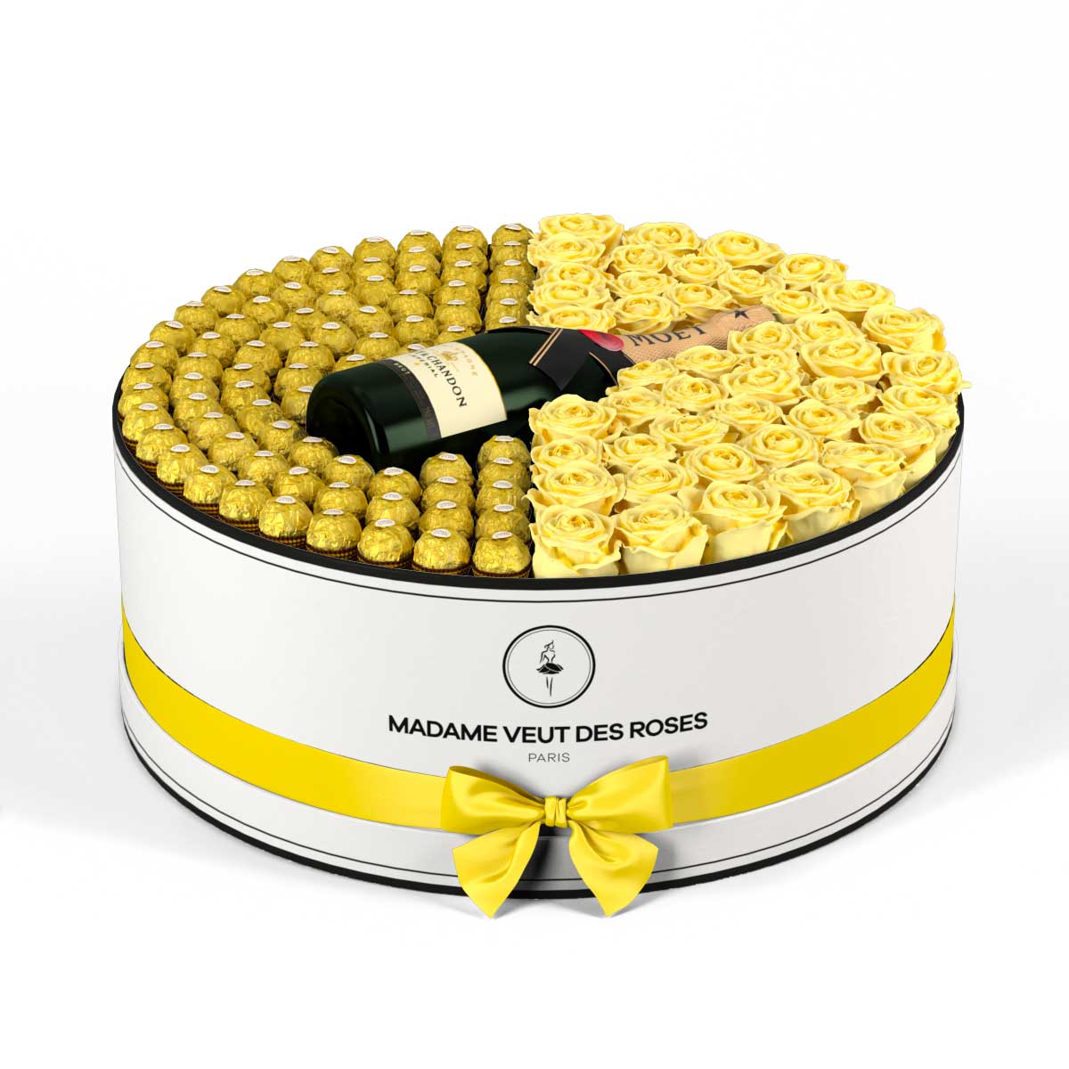 Rond Luxe - Roses éternelles - Madame Veut Des Roses