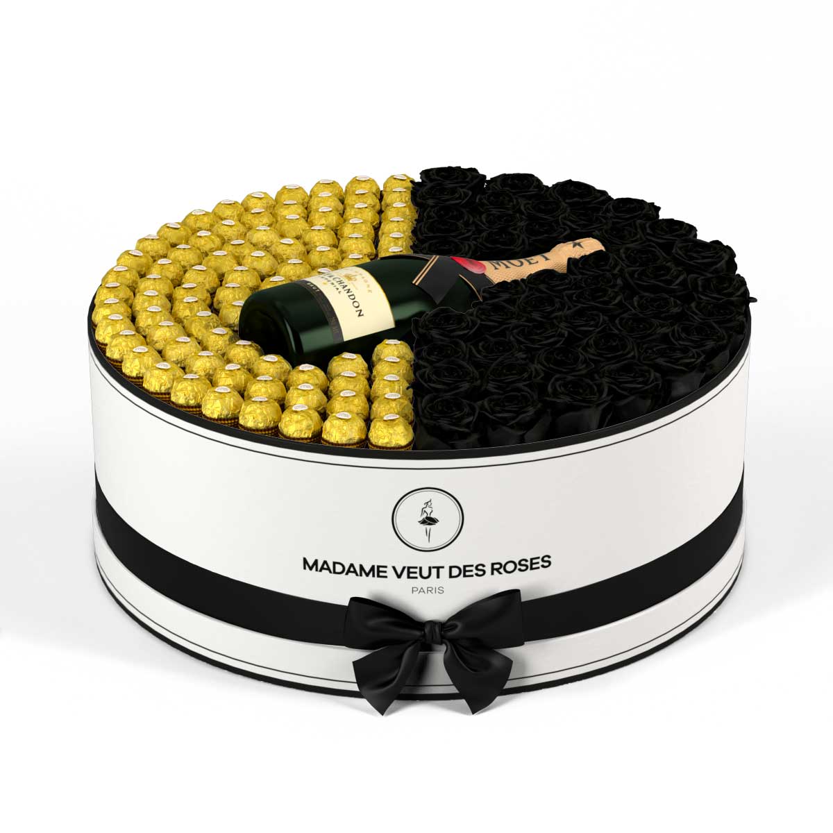 Rond Luxe - Roses éternelles - Madame Veut Des Roses