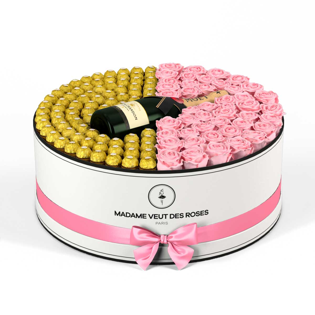 Rond Luxe - Roses éternelles - Madame Veut Des Roses