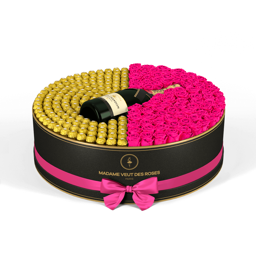 Rond Royal - Roses éternelles - Madame Veut Des Roses