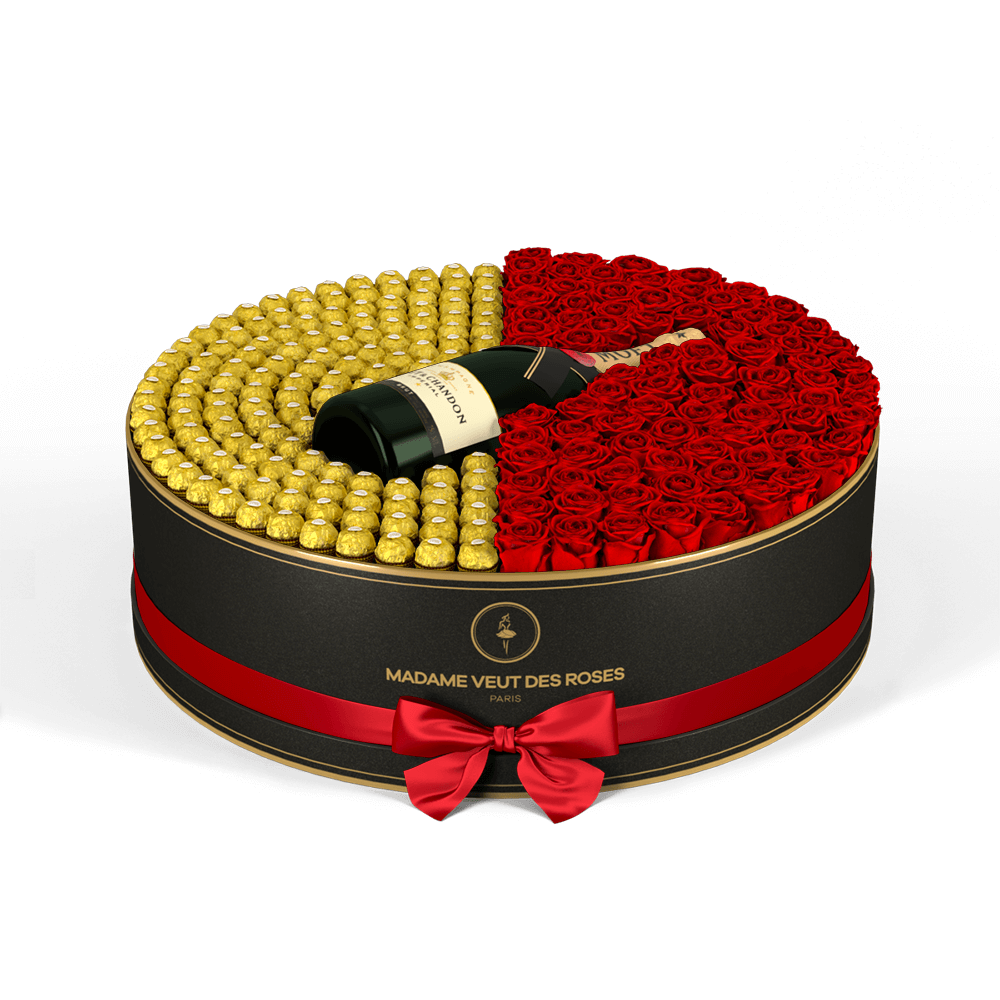 Rond Royal - Roses éternelles - Madame Veut Des Roses