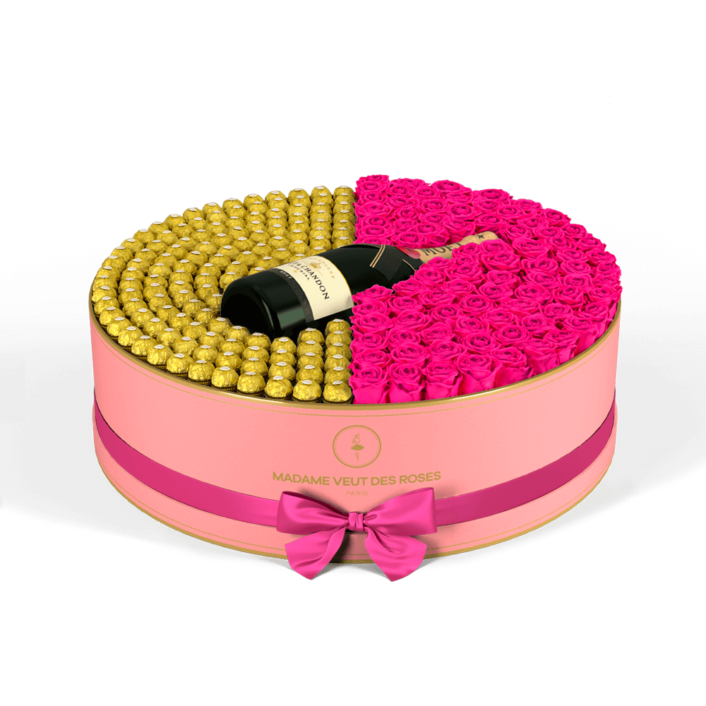 Rond Royal - Roses éternelles - Madame Veut Des Roses