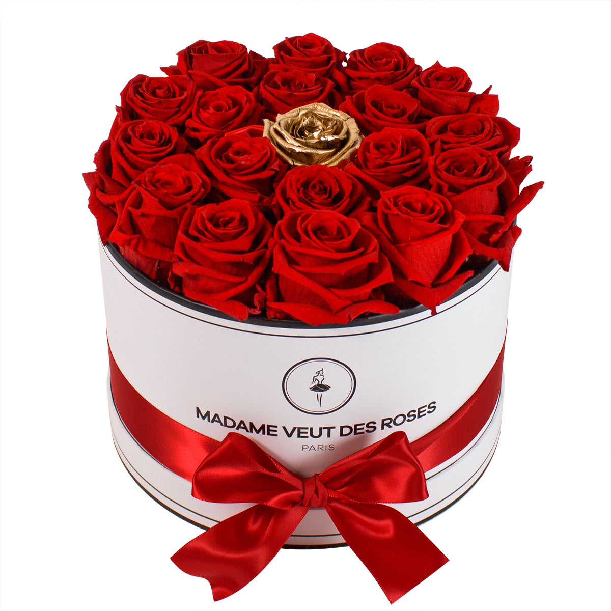 Rond Medium - Livraison Roses éternelles- Madame Veut Des Roses
