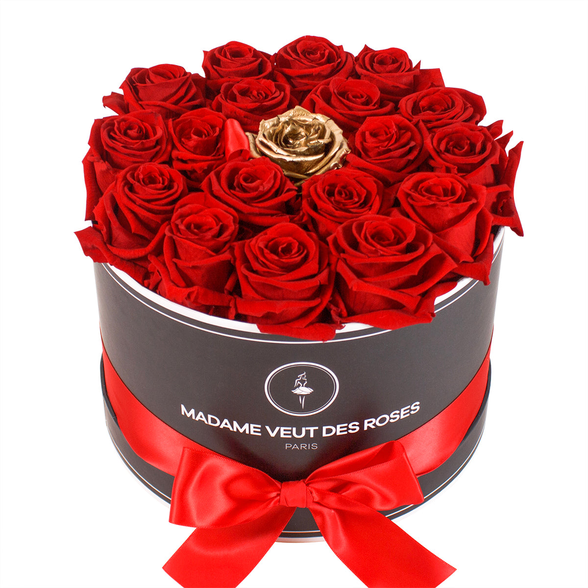 Rond Medium - Livraison Roses éternelles - Madame Veut Des Roses