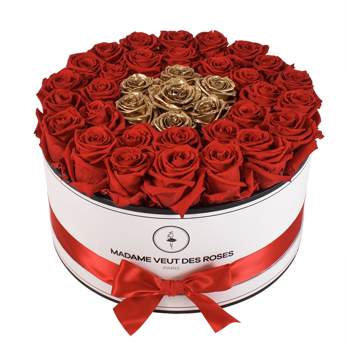 Rond Grand - Livraison Roses éternelles - Madame Veut Des Roses