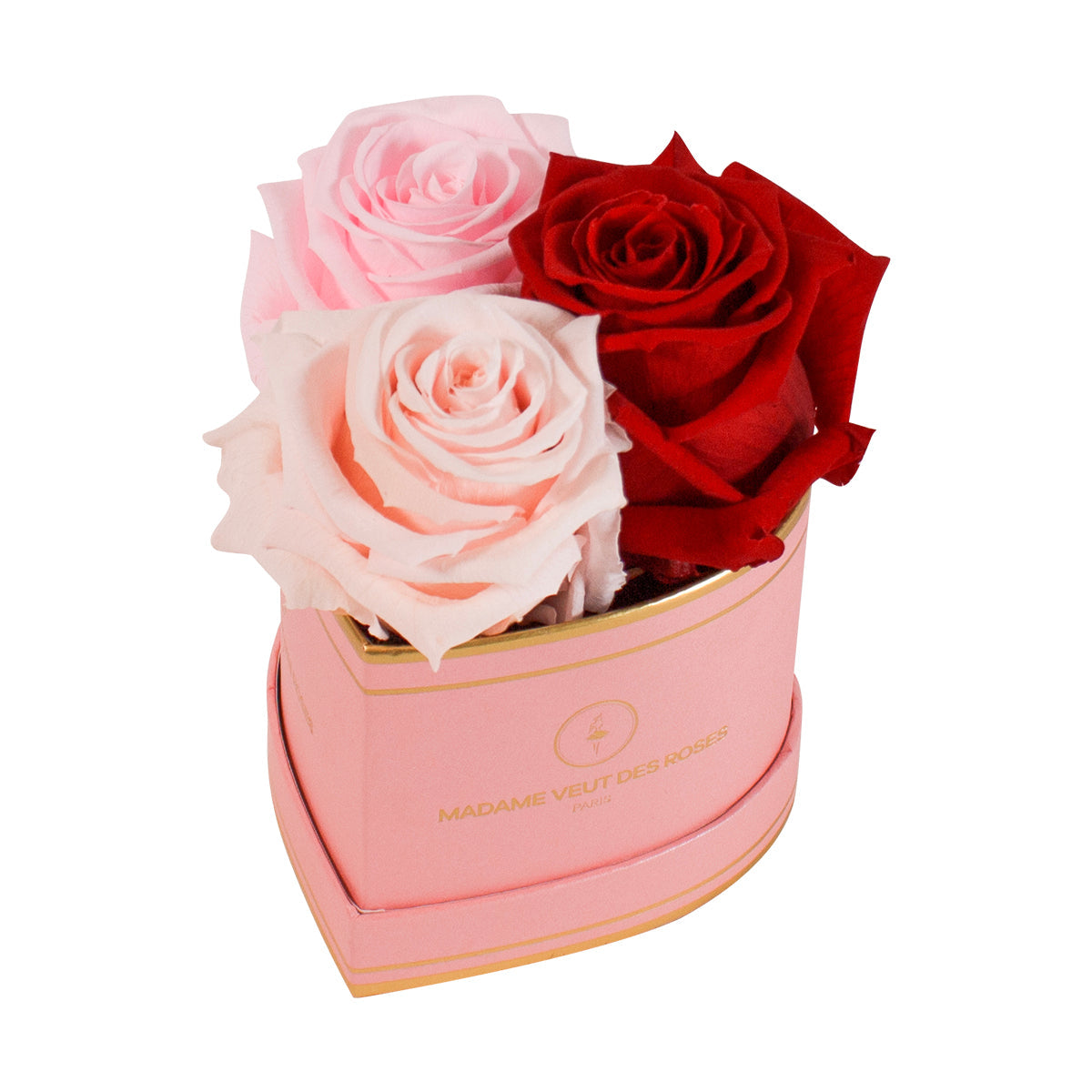 Cœur Mini - Roses éternelles - Livraison Madame Veut Des Roses