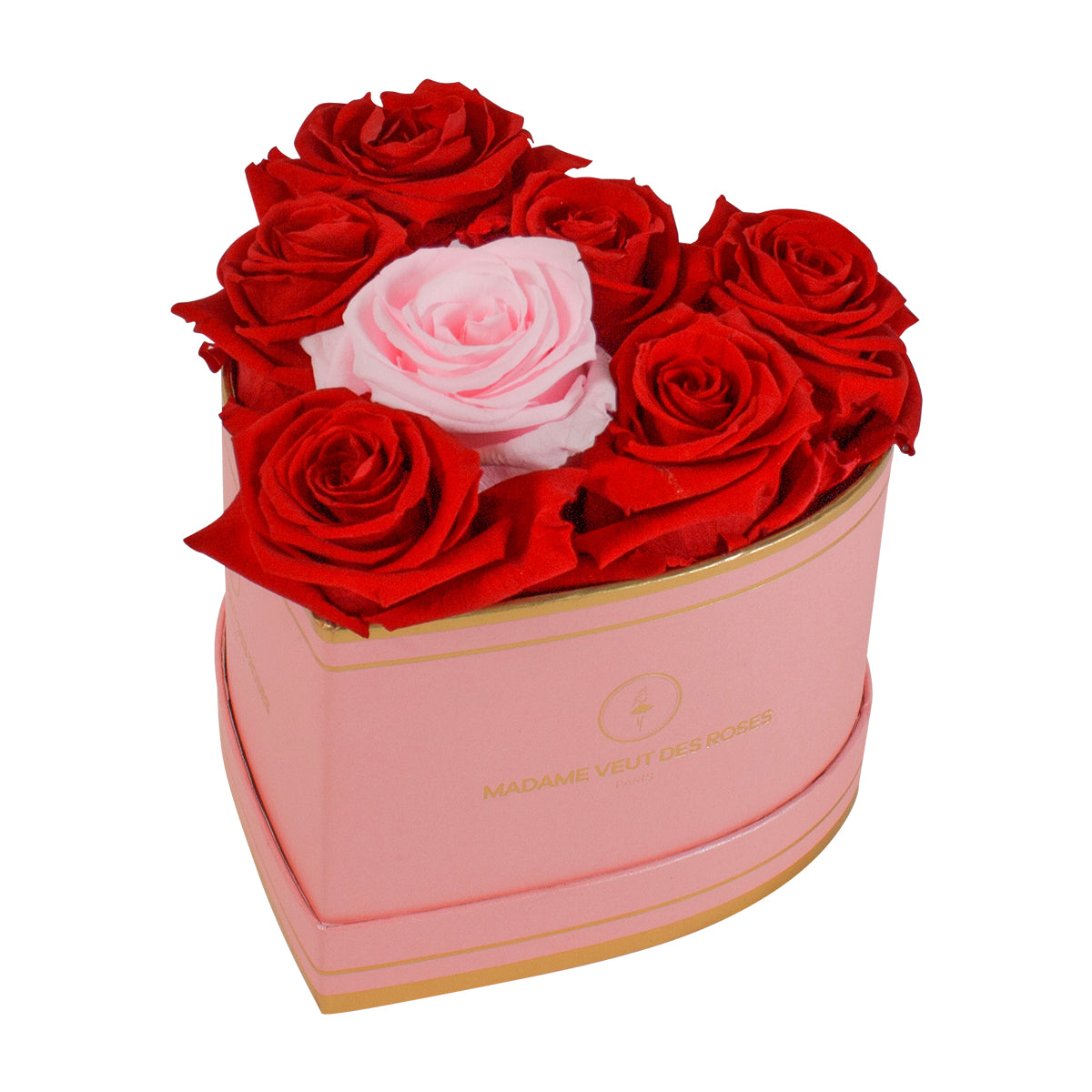 Cœur Petit - Livraison Roses éternelles - Madame Veut Des Roses