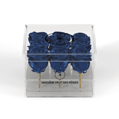CRISTAL Carré Petit - Roses éternelles - Madame Veut Des Roses