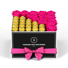 Carré Medium - Roses éternelles - Madame Veut Des Roses