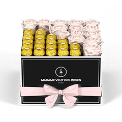 Carré Medium - Roses éternelles - Madame Veut Des Roses