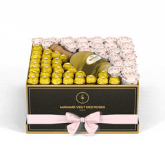 Carré Grand - Roses éternelles - Madame Veut Des Roses