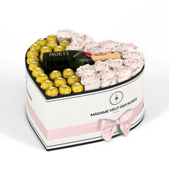 Cœur Grand - Roses éternelles - Madame Veut Des Roses