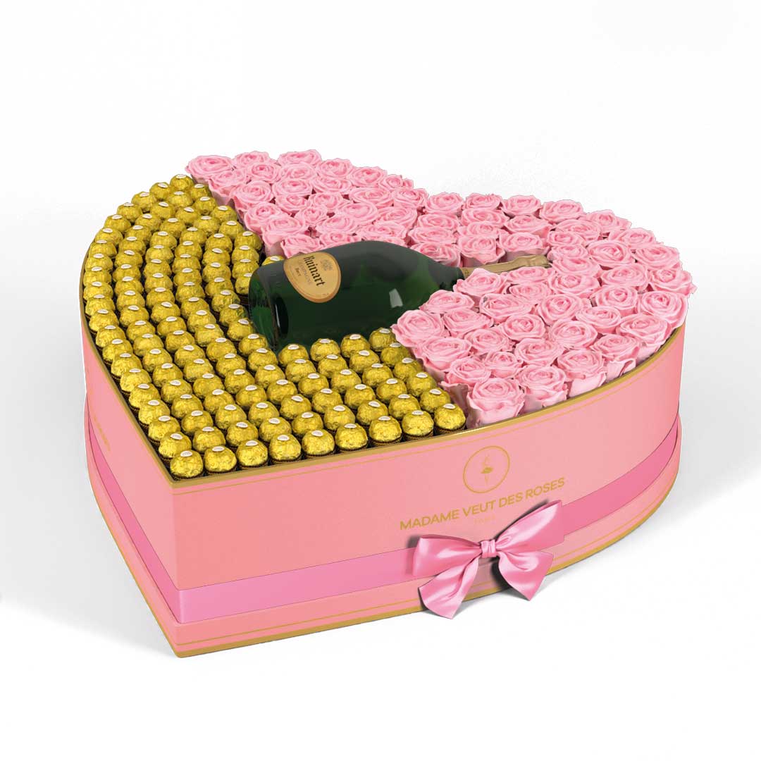 Cœur Royal - Roses éternelles - Madame Veut Des Roses