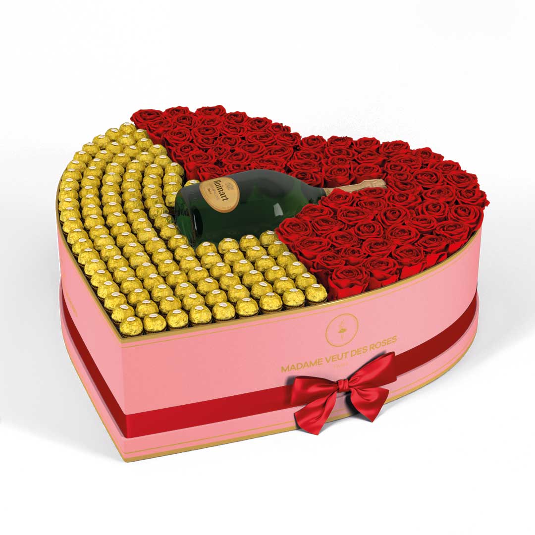 Cœur Royal - Roses éternelles - Madame Veut Des Roses