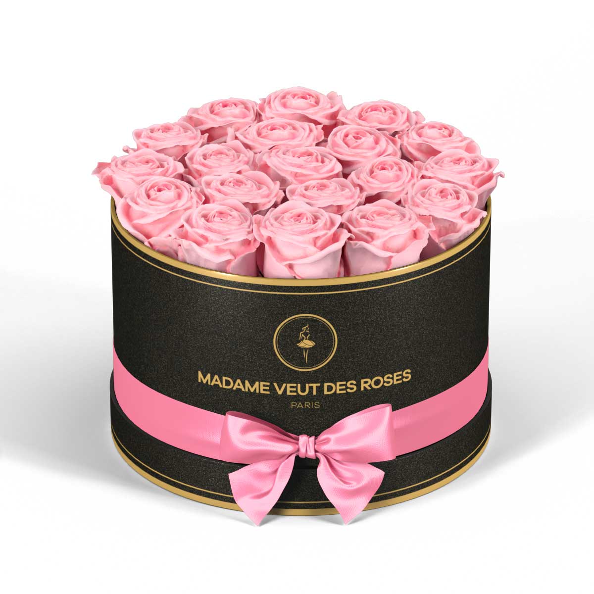 Rond Medium - Roses éternelles - Madame Veut Des Roses