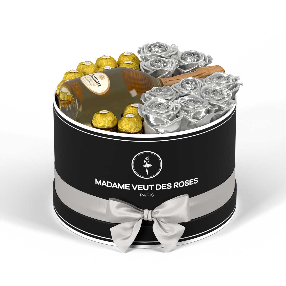 Rond Medium - Roses éternelles - Madame Veut Des Roses