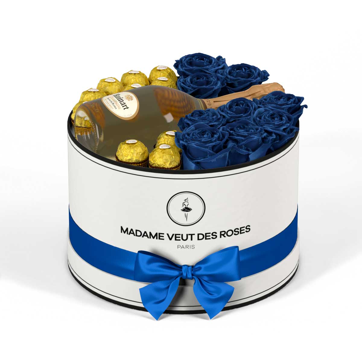 Rond Medium - Roses éternelles - Madame Veut Des Roses