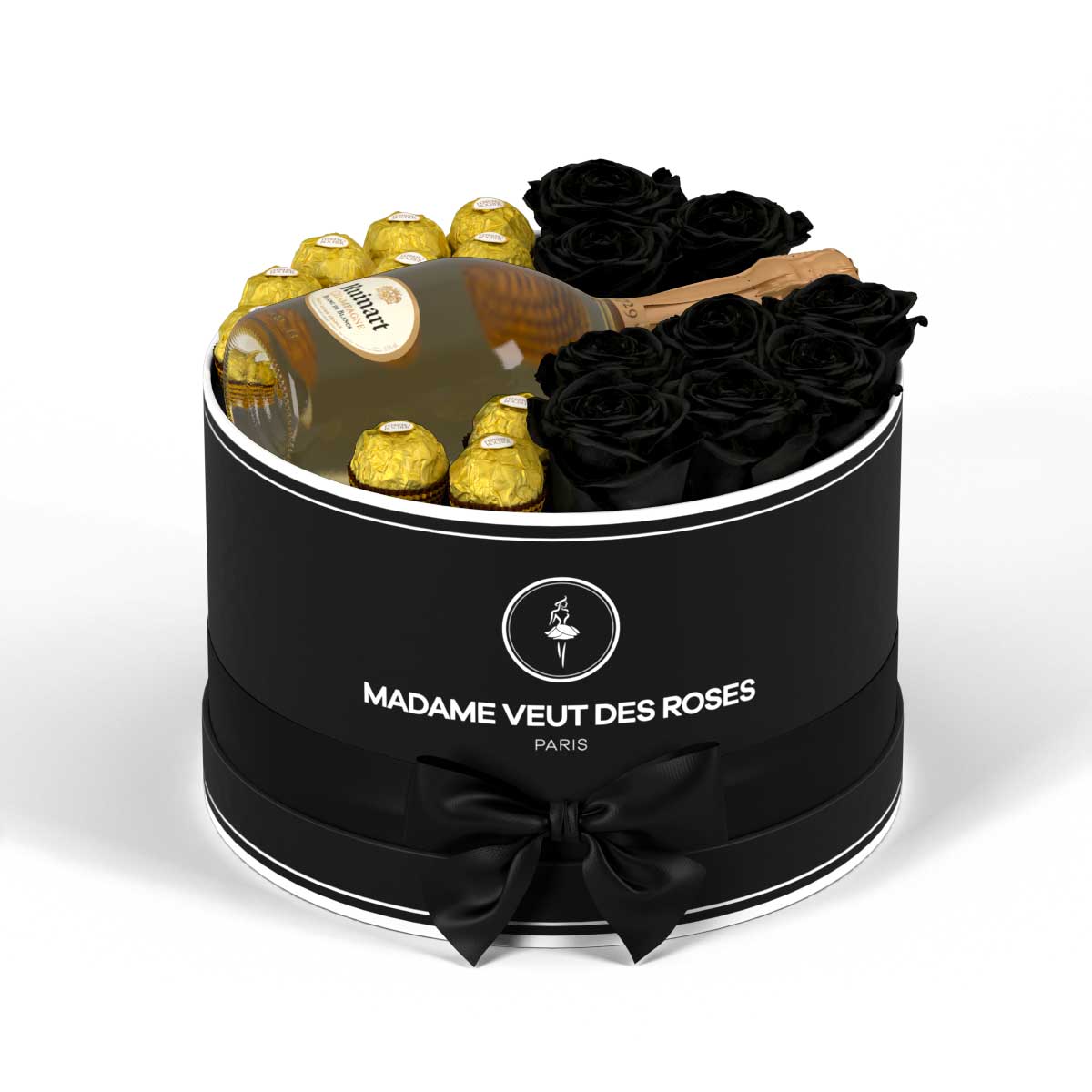 Rond Medium - Roses éternelles - Madame Veut Des Roses