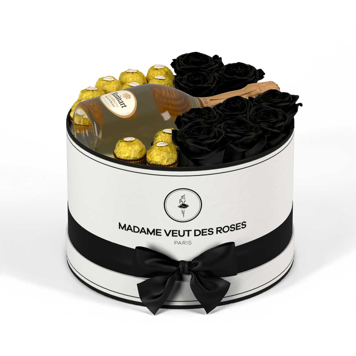 Rond Medium - Roses éternelles - Madame Veut Des Roses