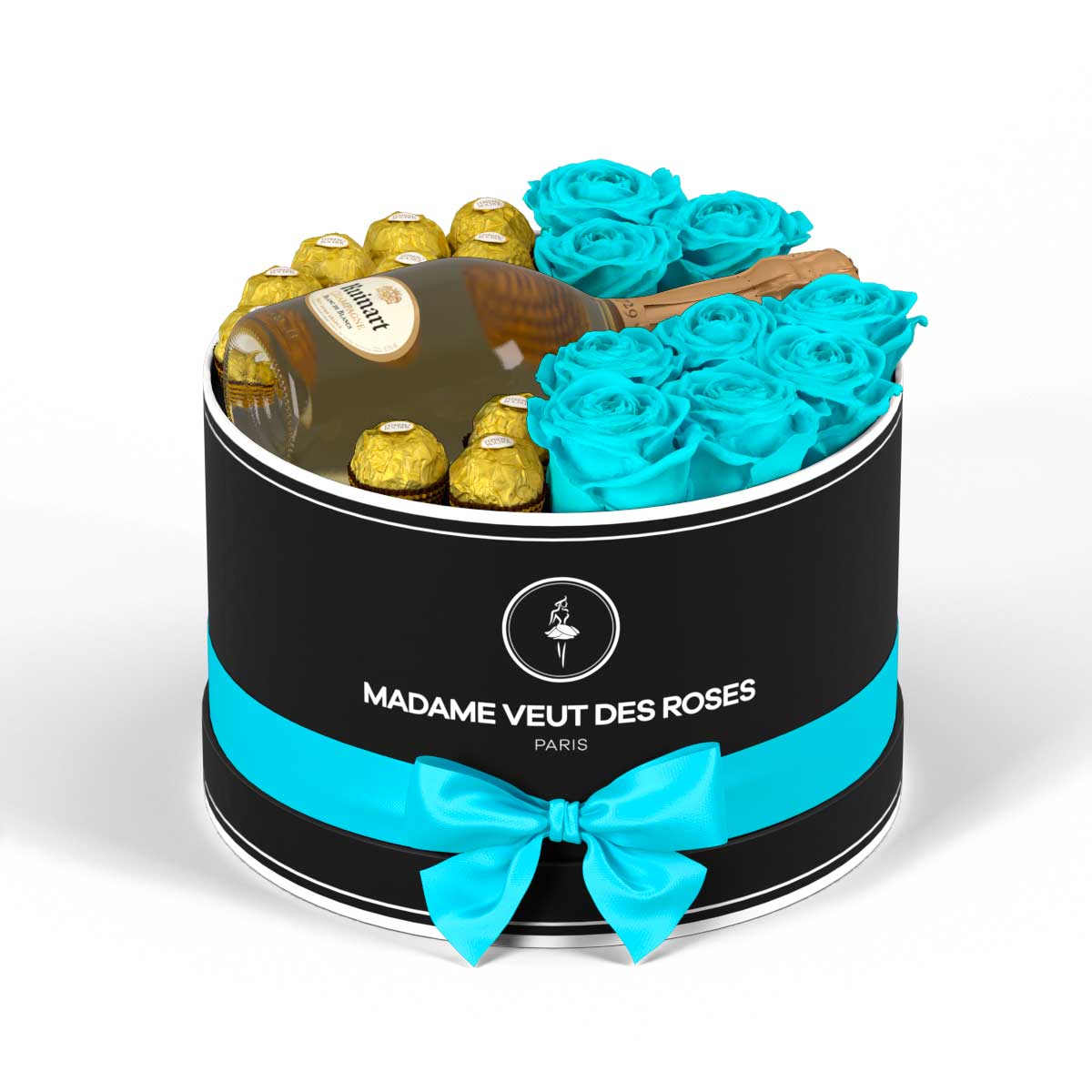 Rond Medium - Roses éternelles - Madame Veut Des Roses