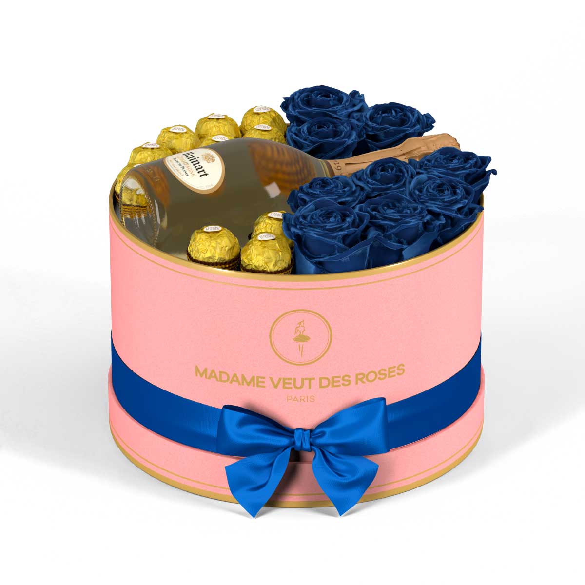 Rond Medium - Roses éternelles - Madame Veut Des Roses