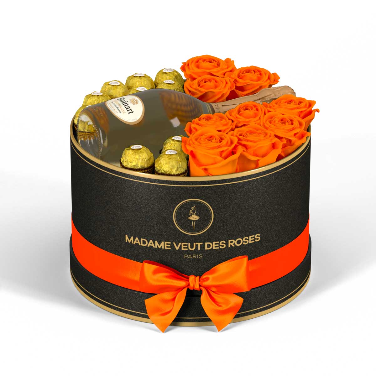 Rond Medium - Roses éternelles - Madame Veut Des Roses